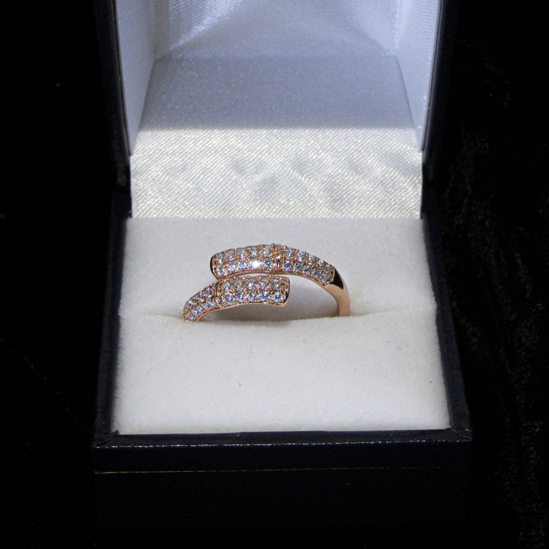 Anillos - Anillo Envolvente Bañado en oro - JOYAS CARATI