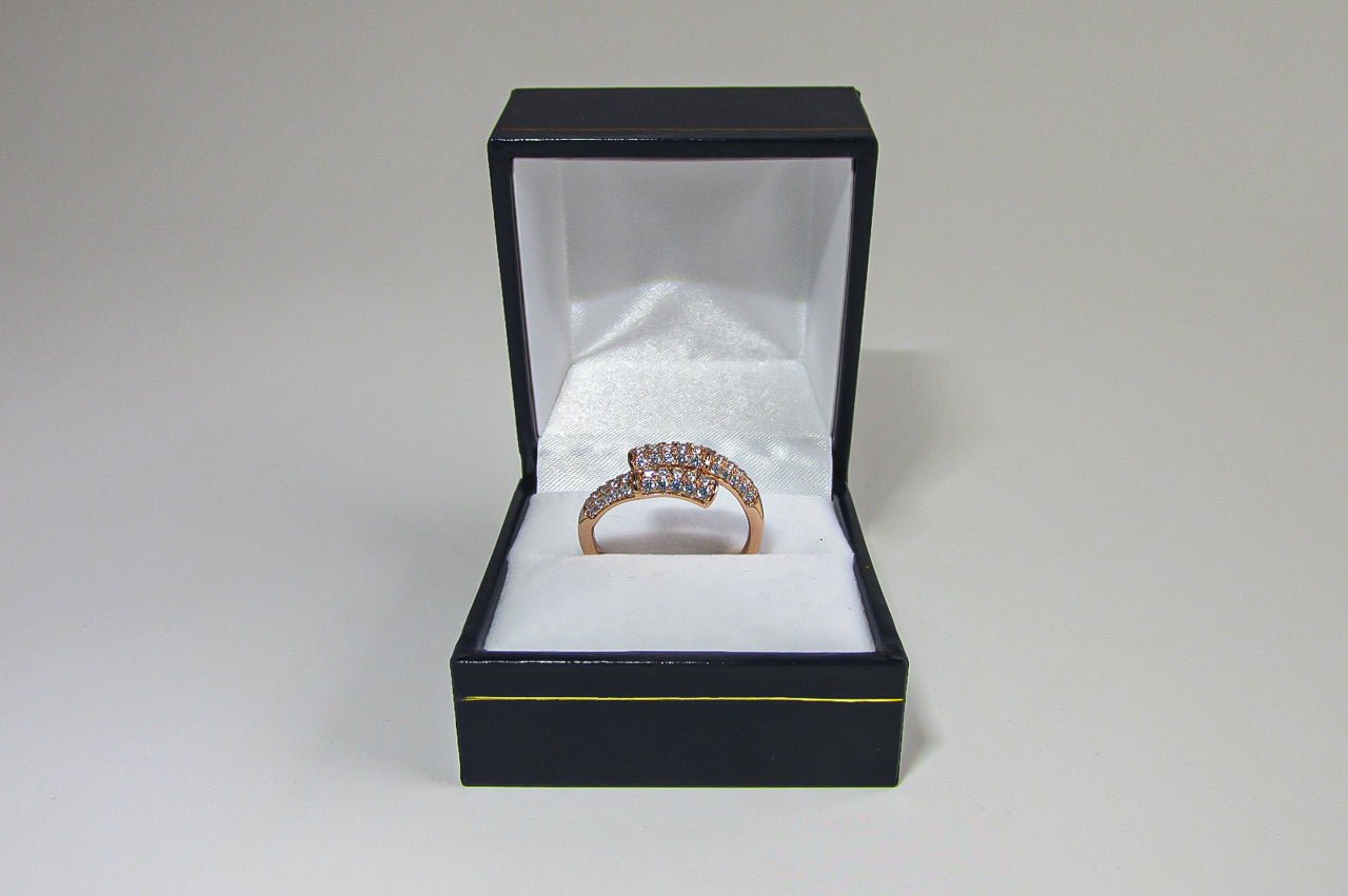 Anillos - Anillo Envolvente Bañado en oro - JOYAS CARATI