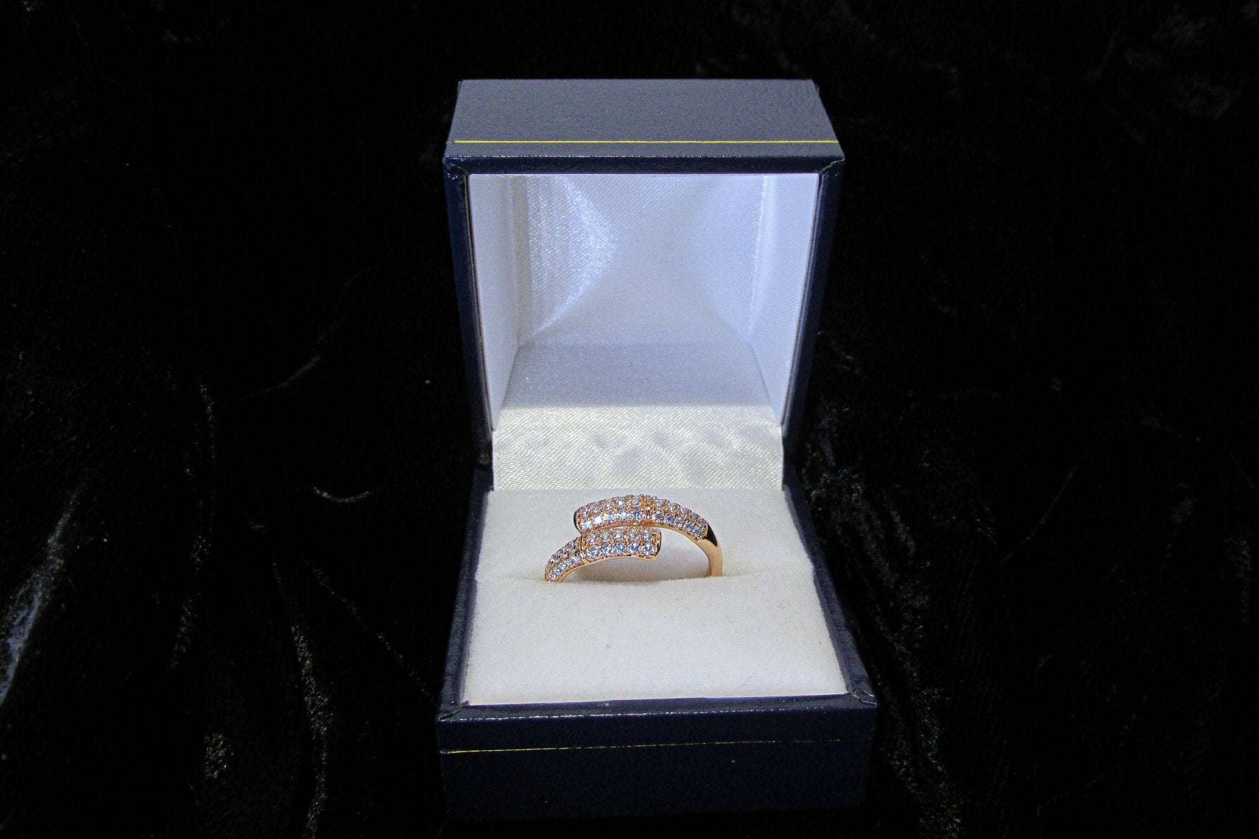 Anillos - Anillo Envolvente Bañado en oro - JOYAS CARATI