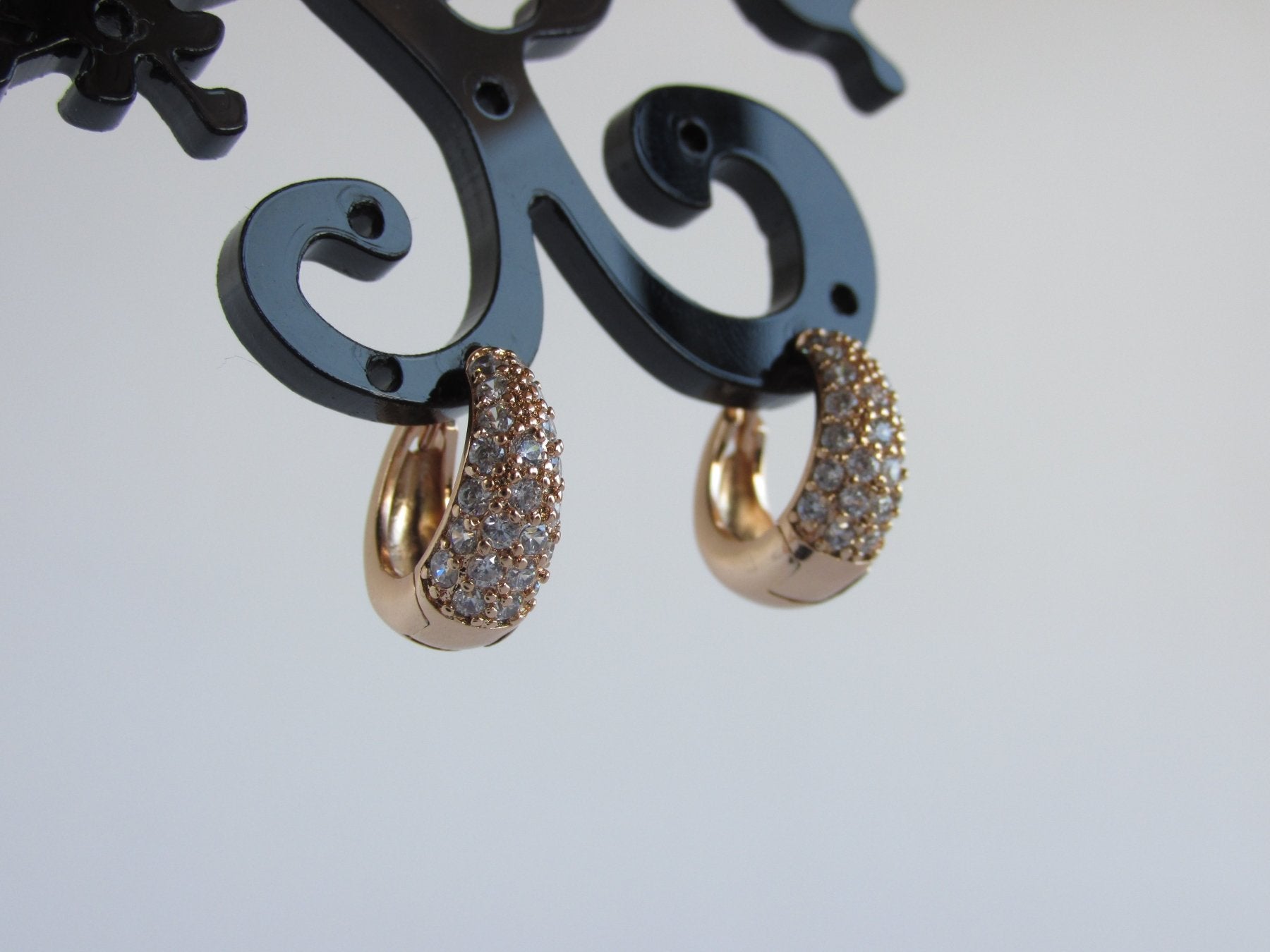Aros - Argolla Chunky Zirconia - JOYAS CARATI