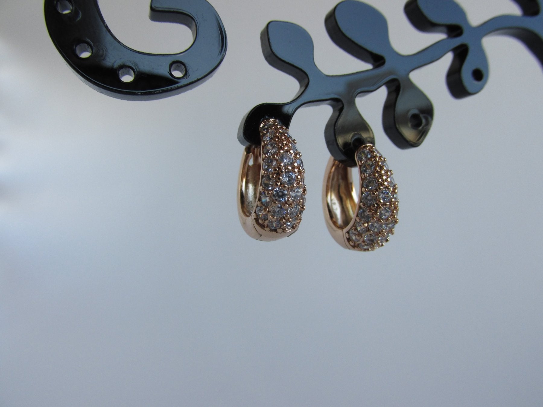 Aros - Argolla Chunky Zirconia - JOYAS CARATI