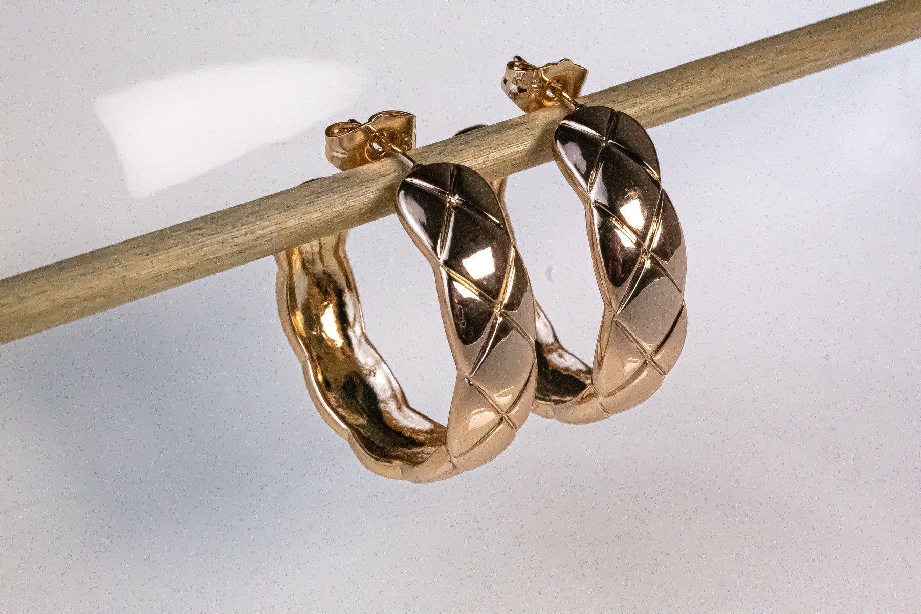 Aros - Argolla Detalle Red - JOYAS CARATI