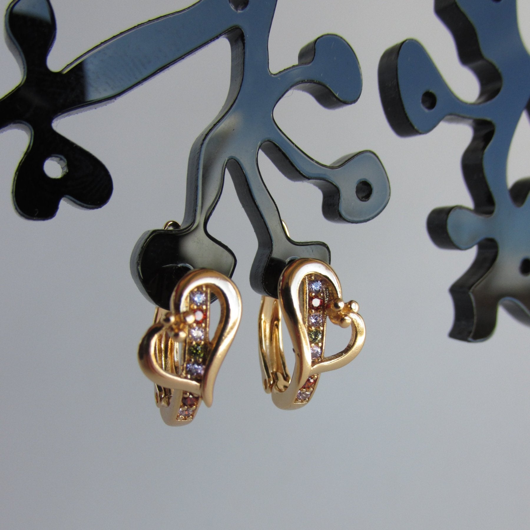 Aros - Argolla Pequeña Corazón - JOYAS CARATI