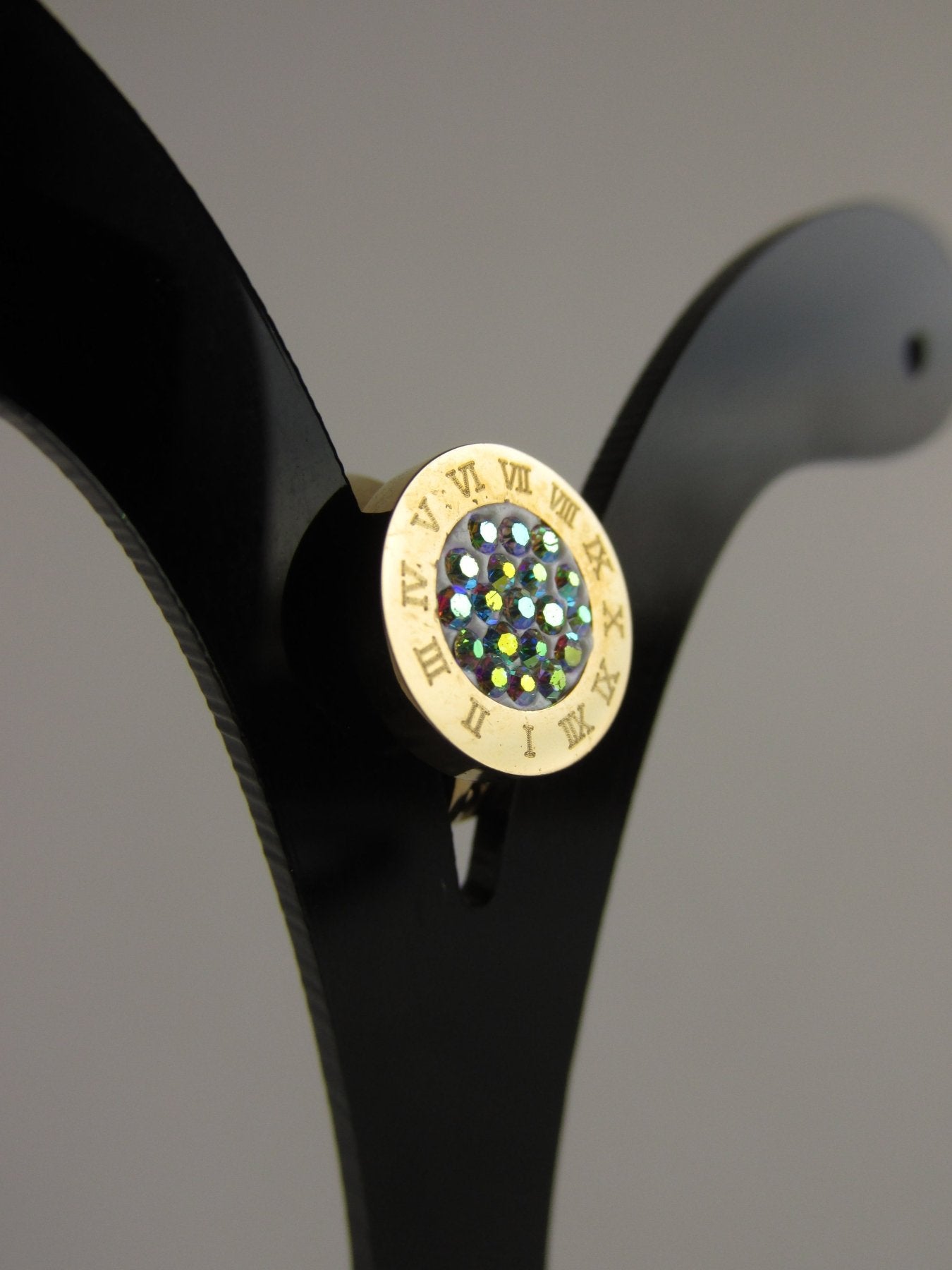 Aros - Argollas Clicker Doradas - JOYAS CARATI