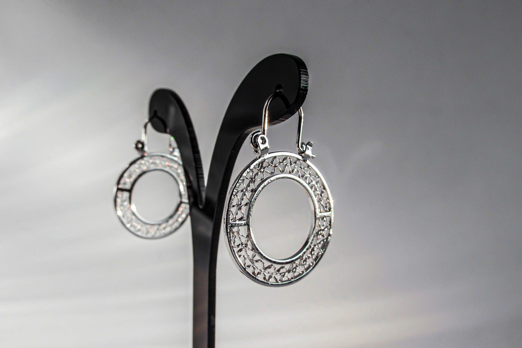 Aros - Aro Argolla Tejido - JOYAS CARATI