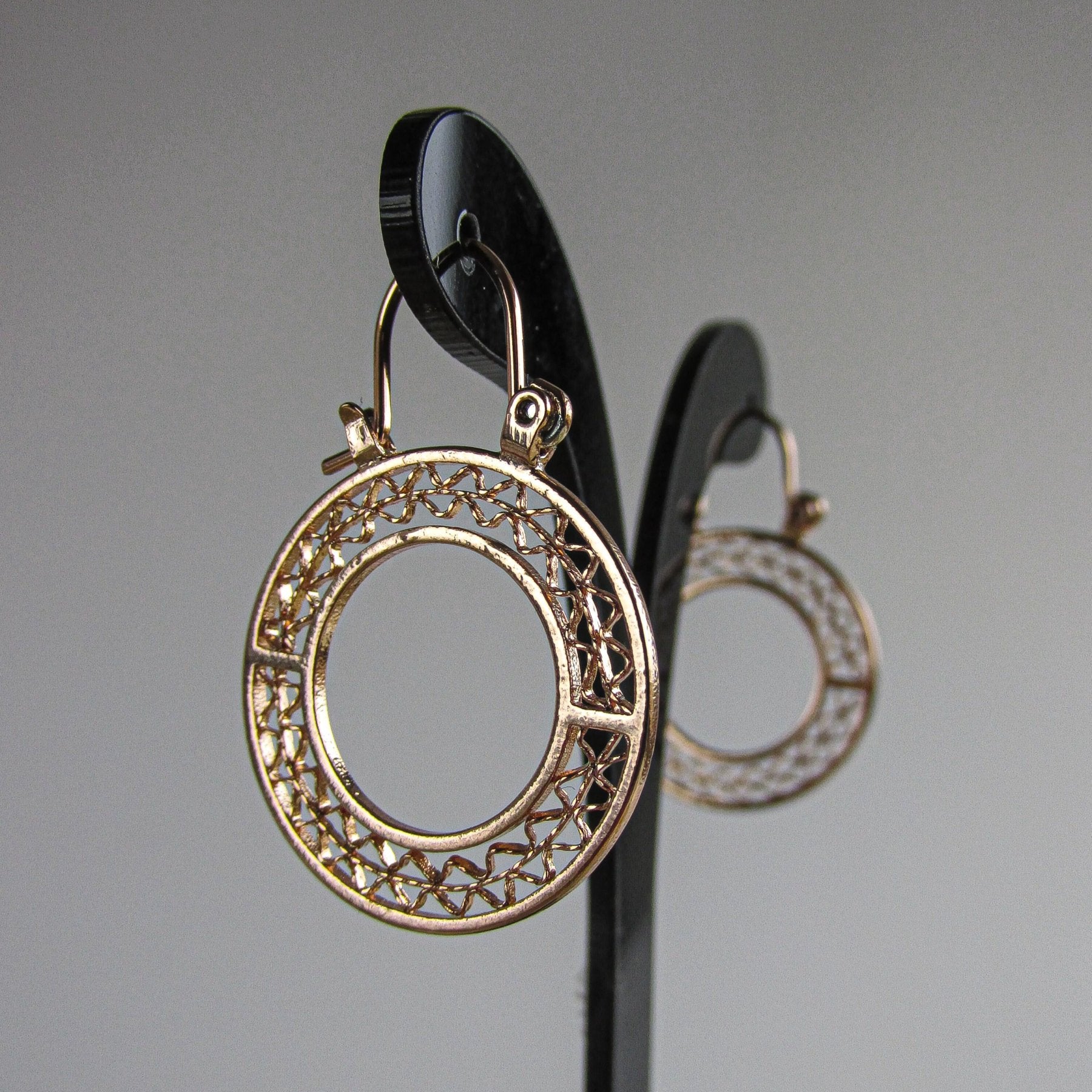 Aros - Aro Argolla Tejido - JOYAS CARATI