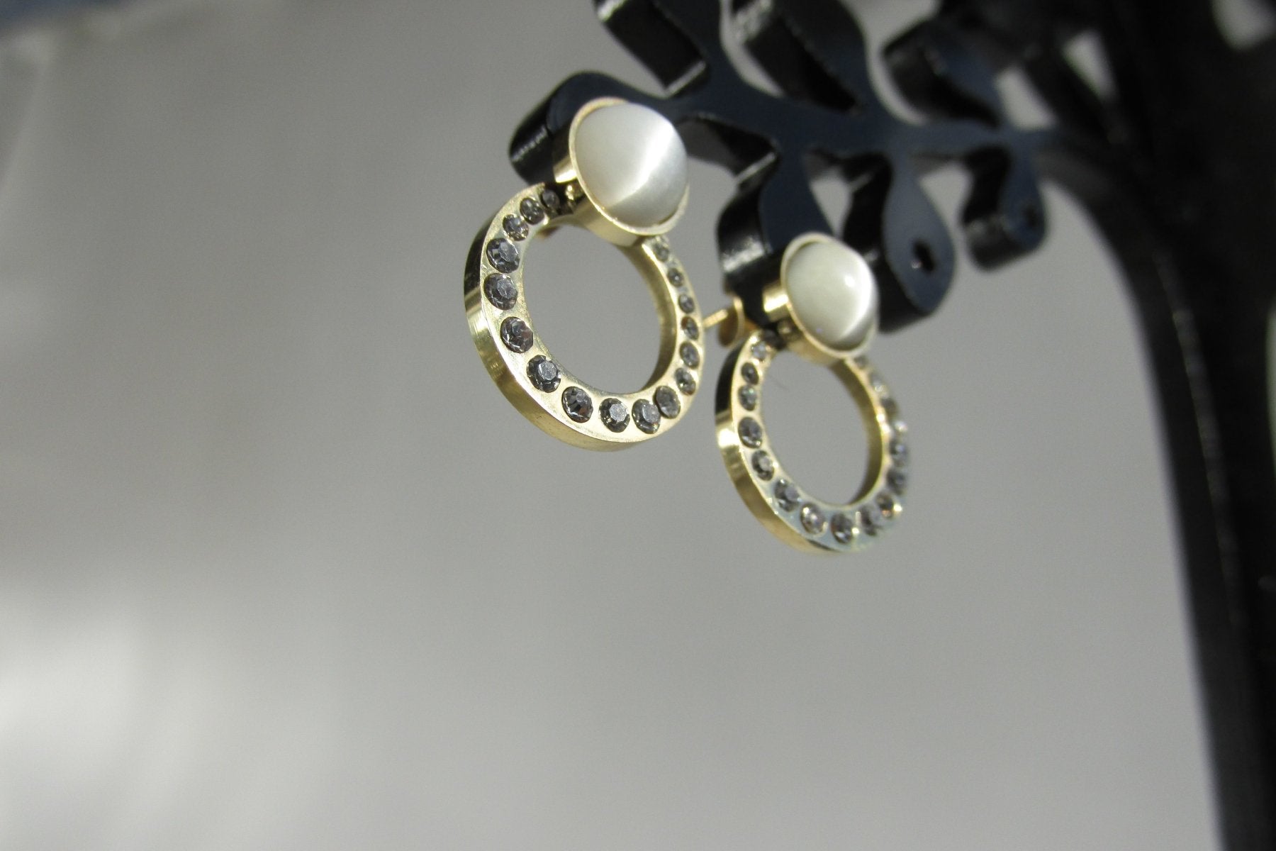 Aros - Aro Colgante Zirconia - JOYAS CARATI