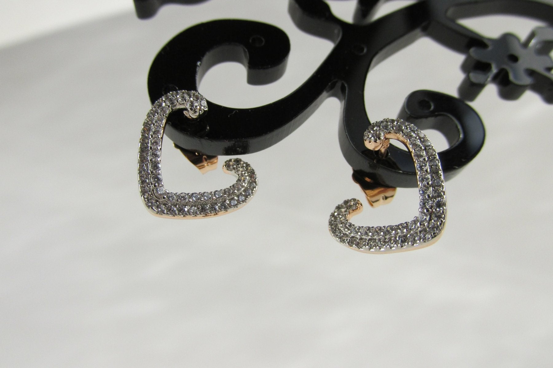 Aros - Aro Corazón Zirconia - JOYAS CARATI