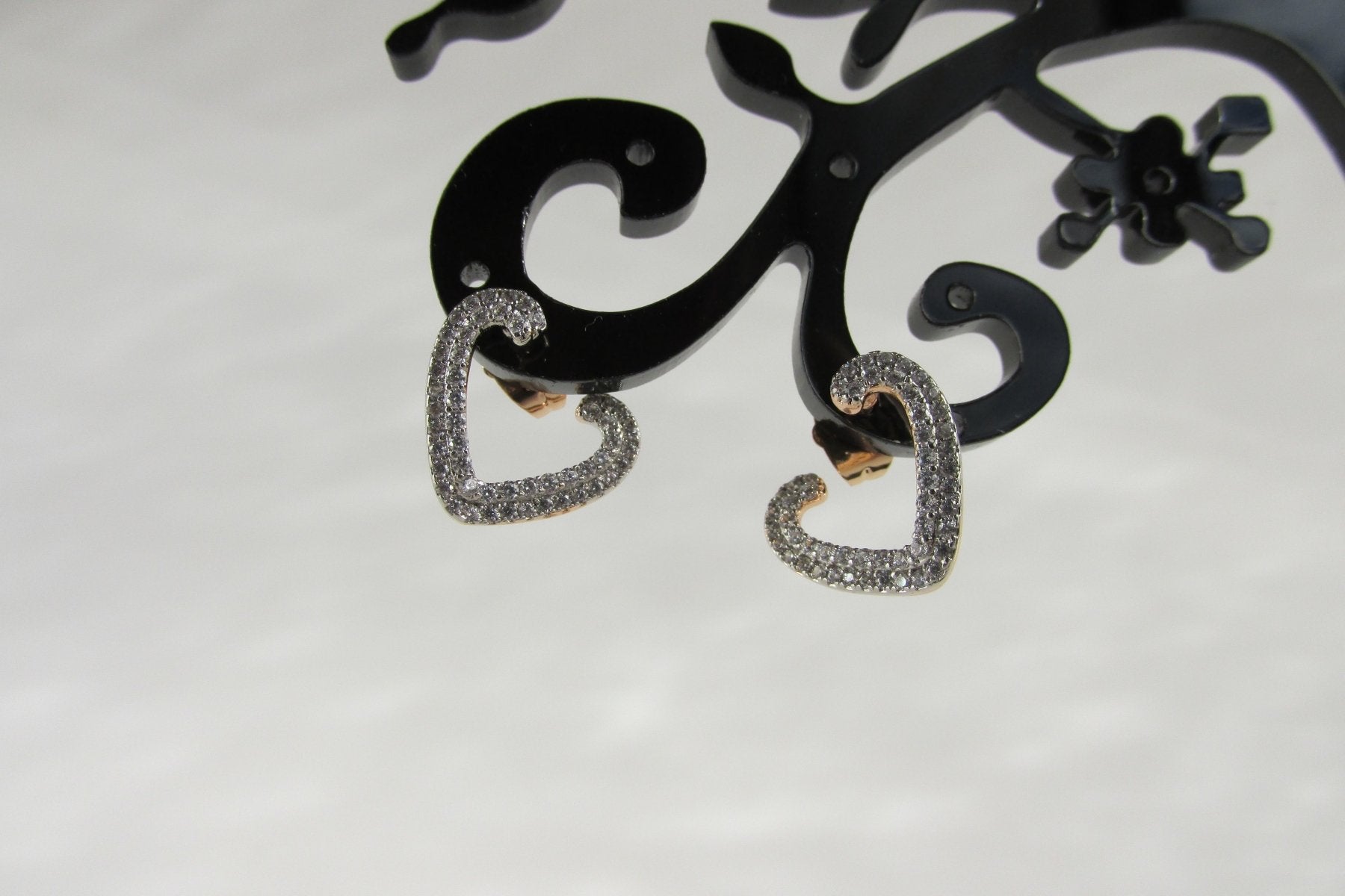 Aros - Aro Corazón Zirconia - JOYAS CARATI