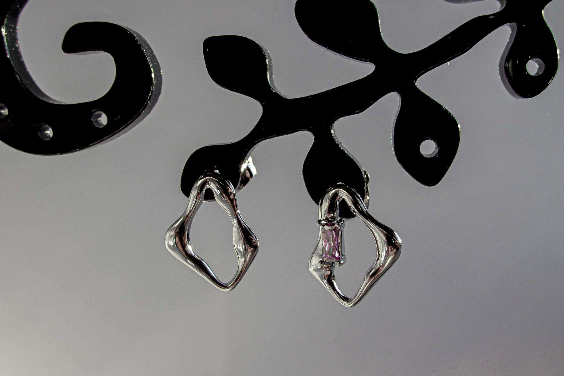 Aros - Aro orgánico violeta - JOYAS CARATI
