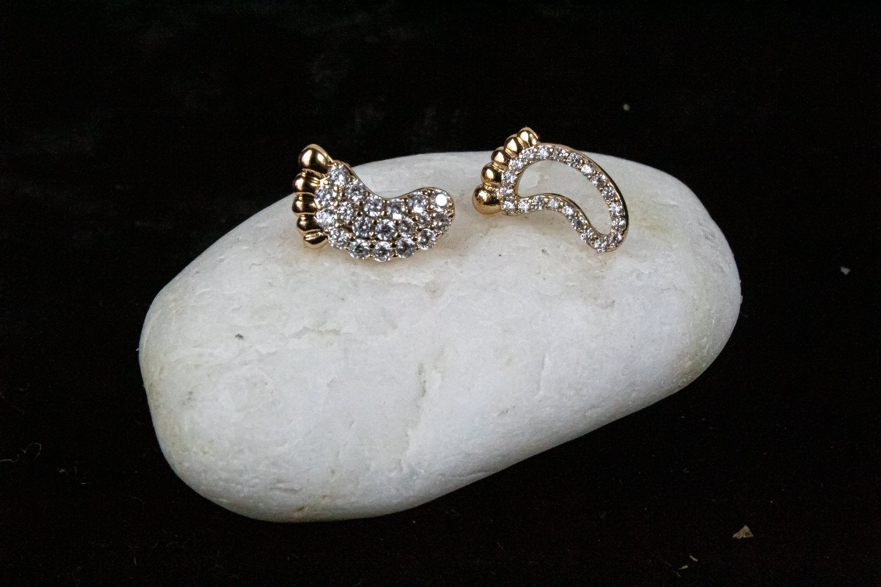 Aros - Aro Piecitos - JOYAS CARATI