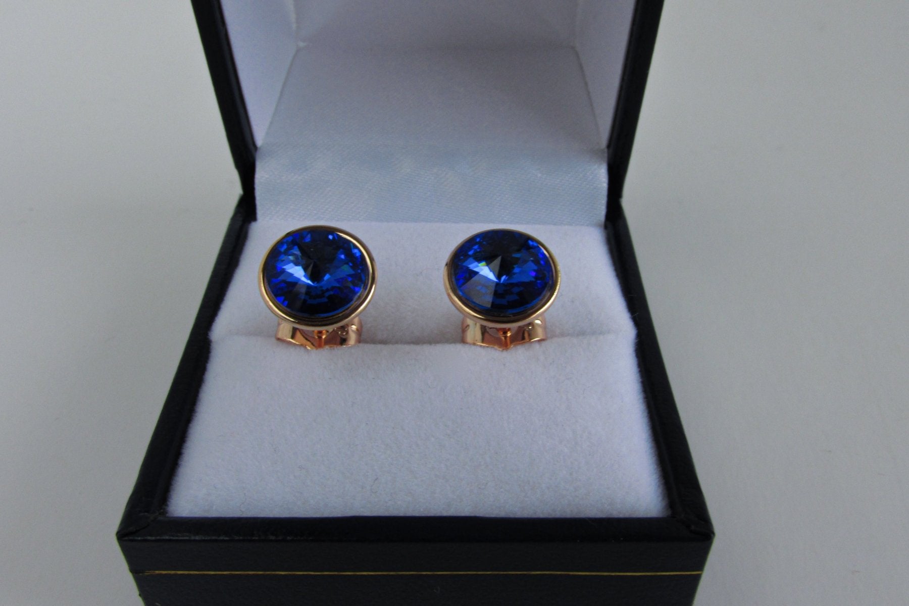 Aros - Aro Punto de Luz Azul - JOYAS CARATI