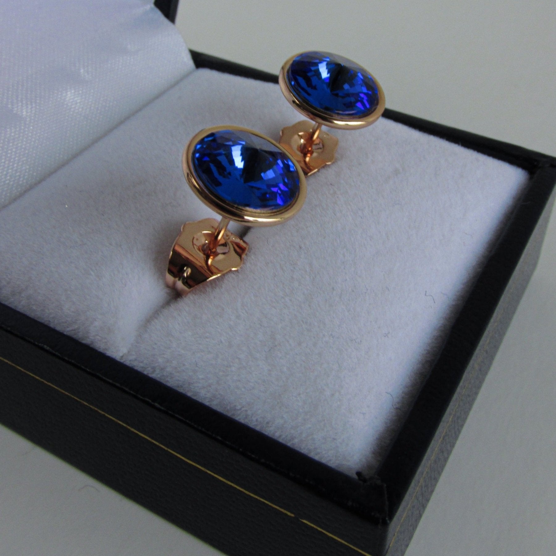 Aros - Aro Punto de Luz Azul - JOYAS CARATI