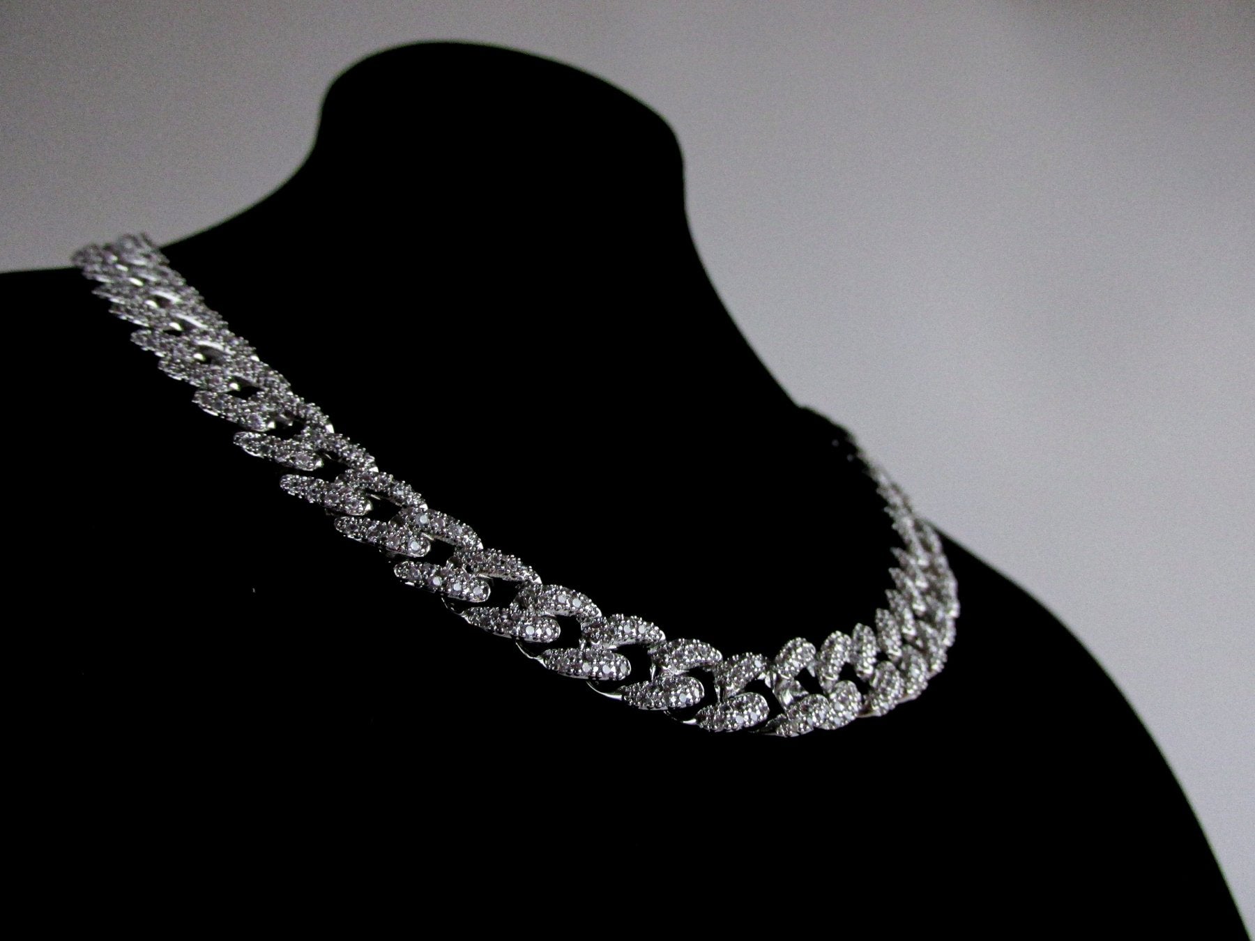 Cadena - Cadena Corta Plata&Zirconia - JOYAS CARATI