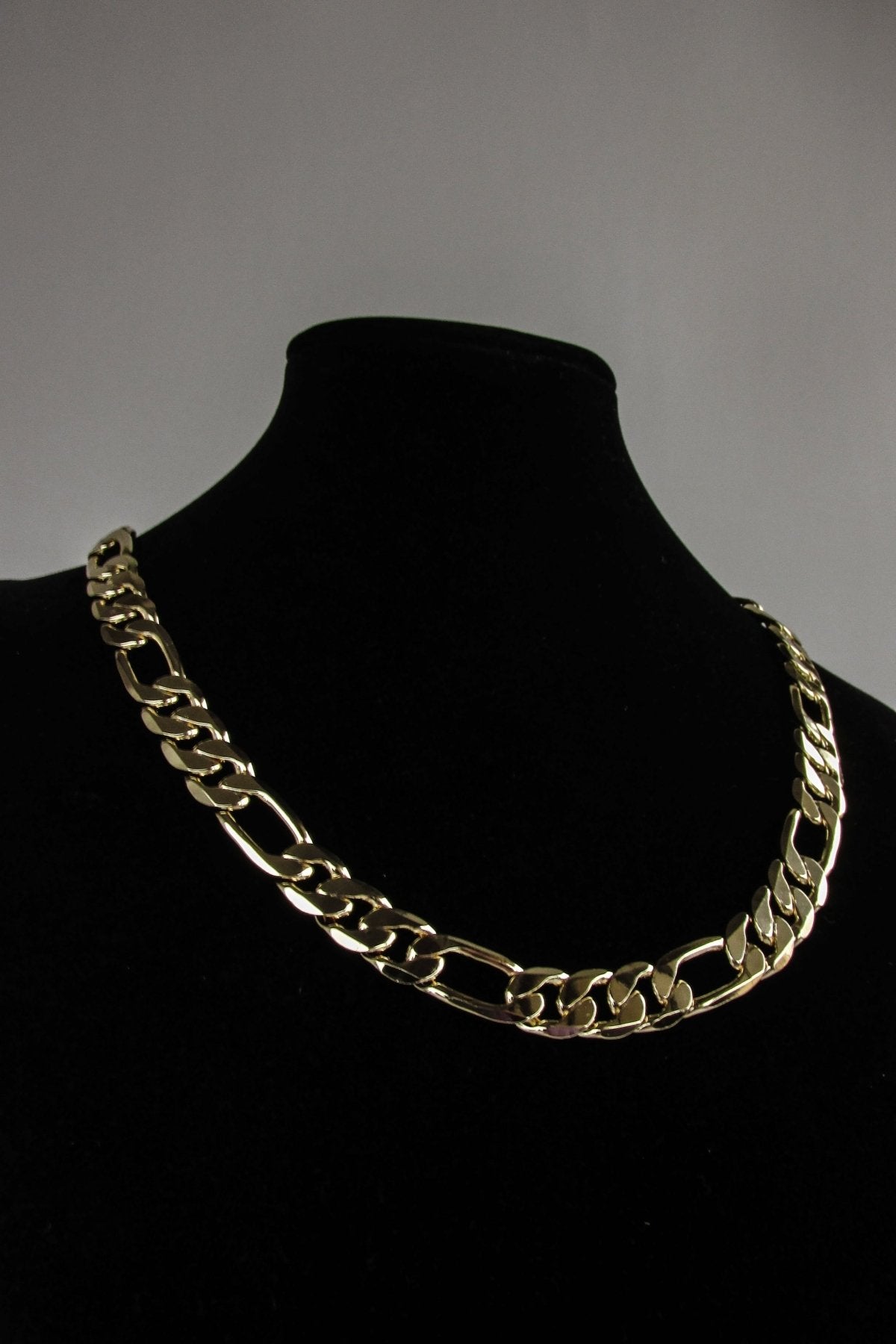 Cadena - Cadena Fígaro 3x1 Dorada - JOYAS CARATI