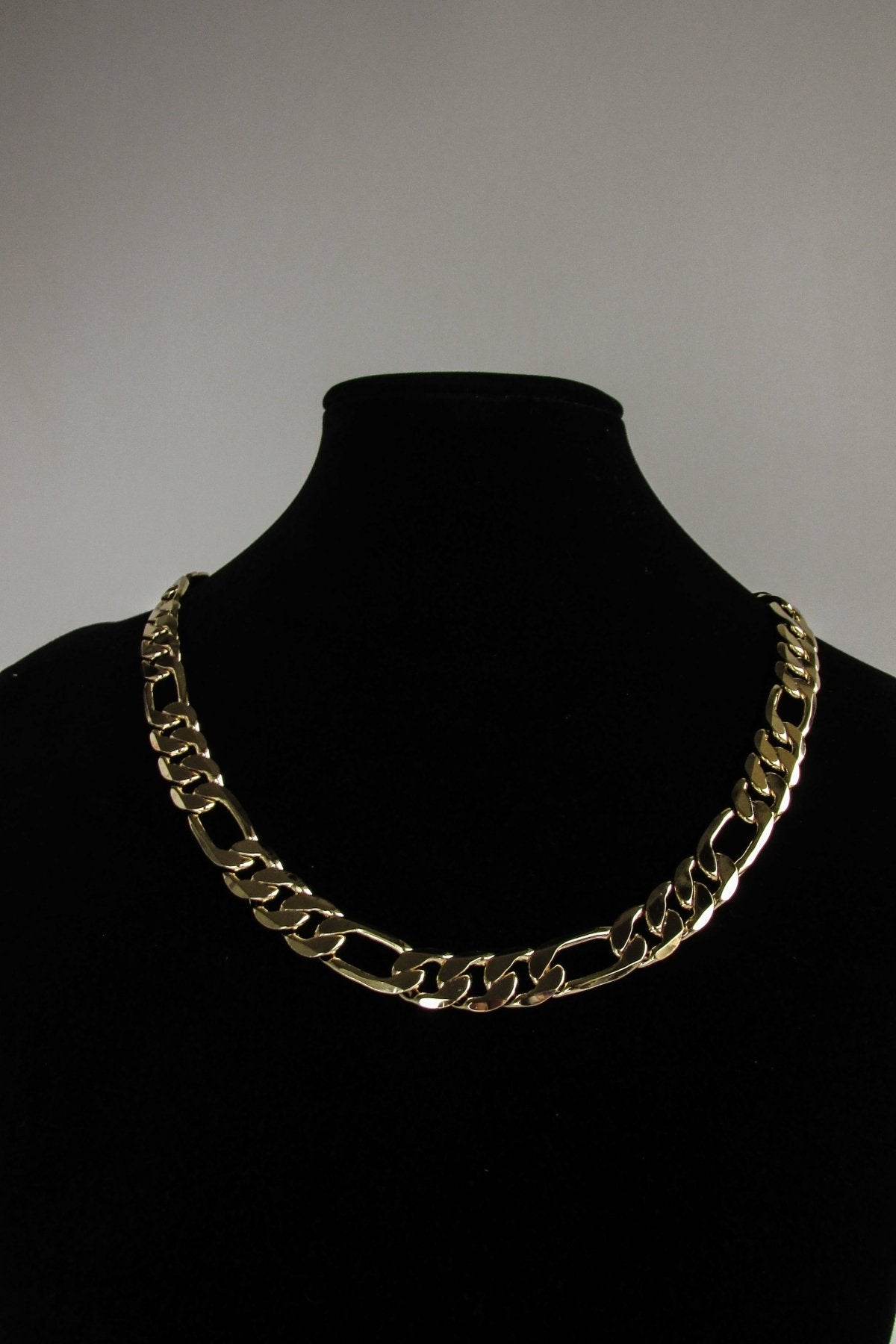Cadena - Cadena Fígaro 3x1 Dorada - JOYAS CARATI