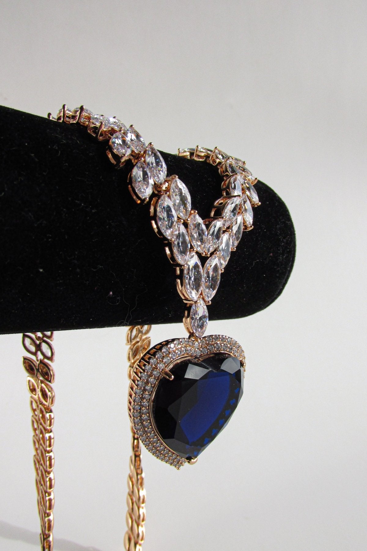 Cadena - Cadena Full Zirconia Corazón - JOYAS CARATI