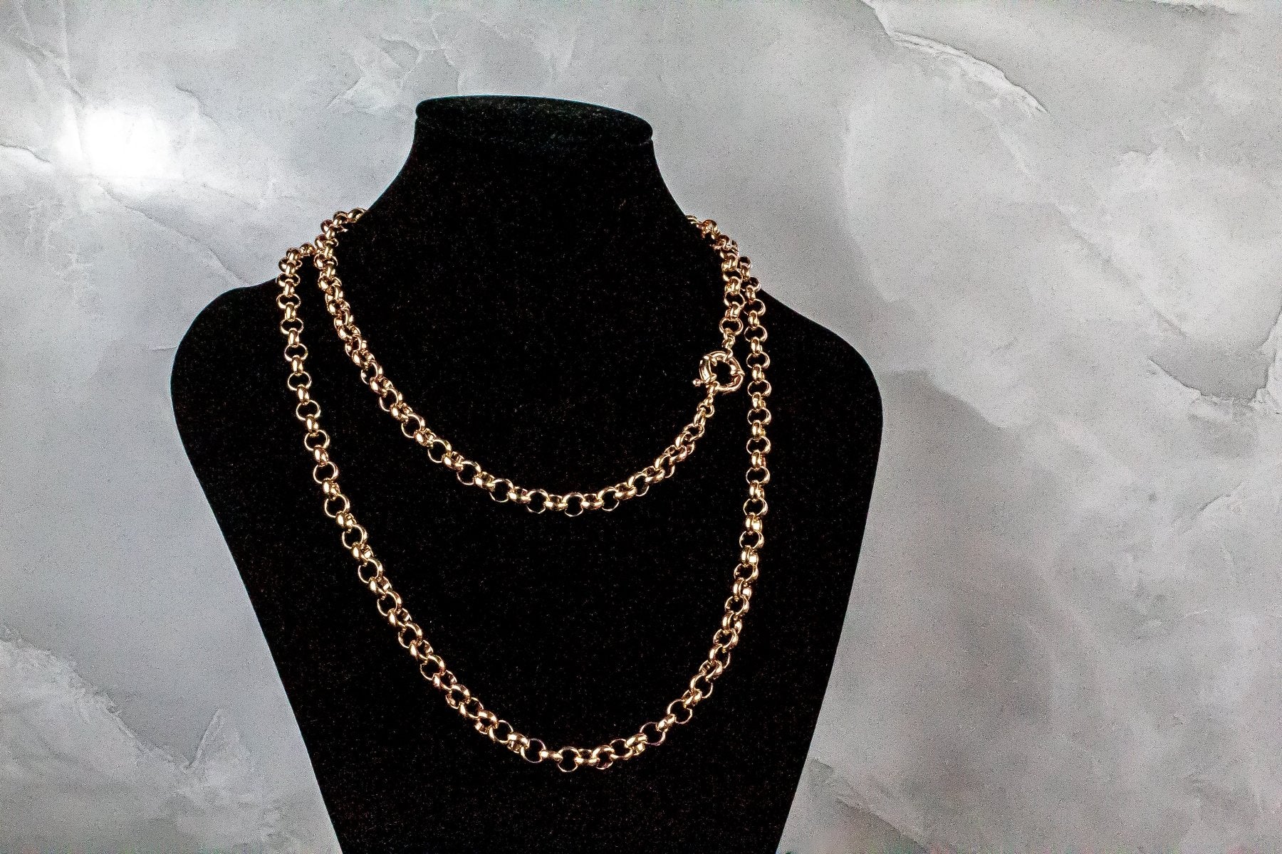 Cadena - Cadena Rolo Broche - JOYAS CARATI