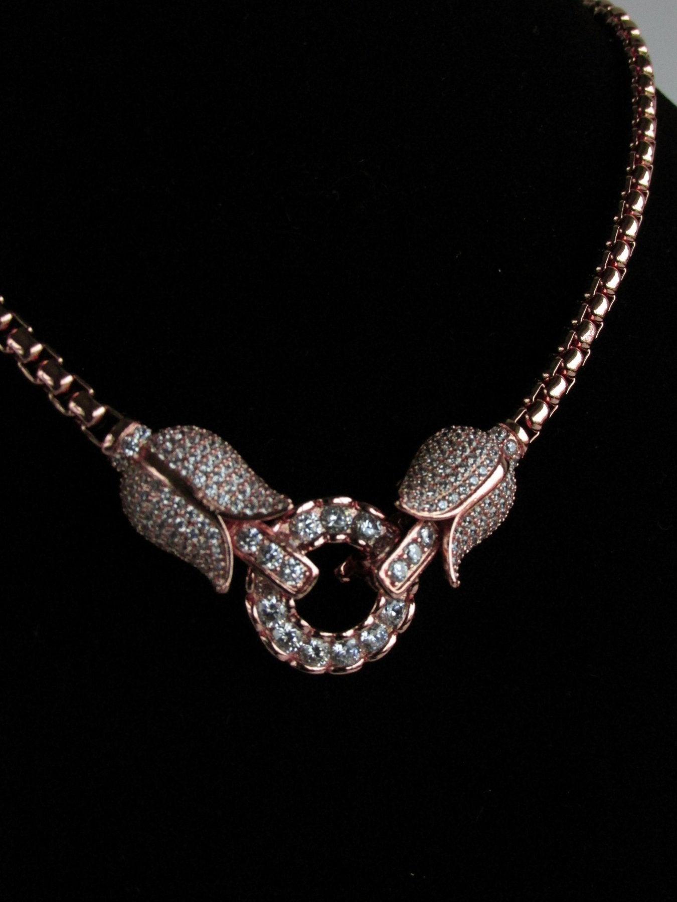 Colgante - Cadena Tulipan RoseGold - JOYAS CARATI