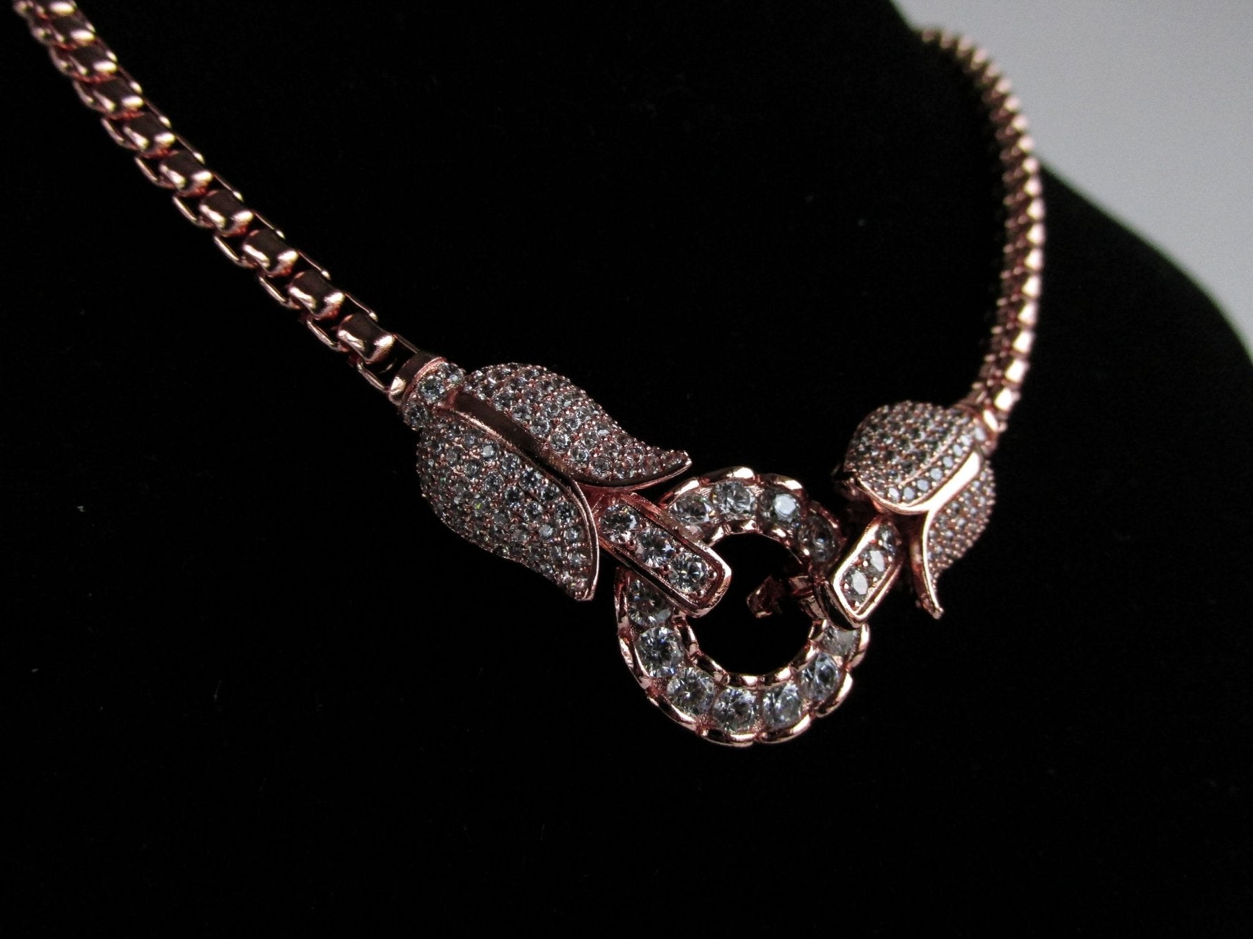 Colgante - Cadena Tulipan RoseGold - JOYAS CARATI