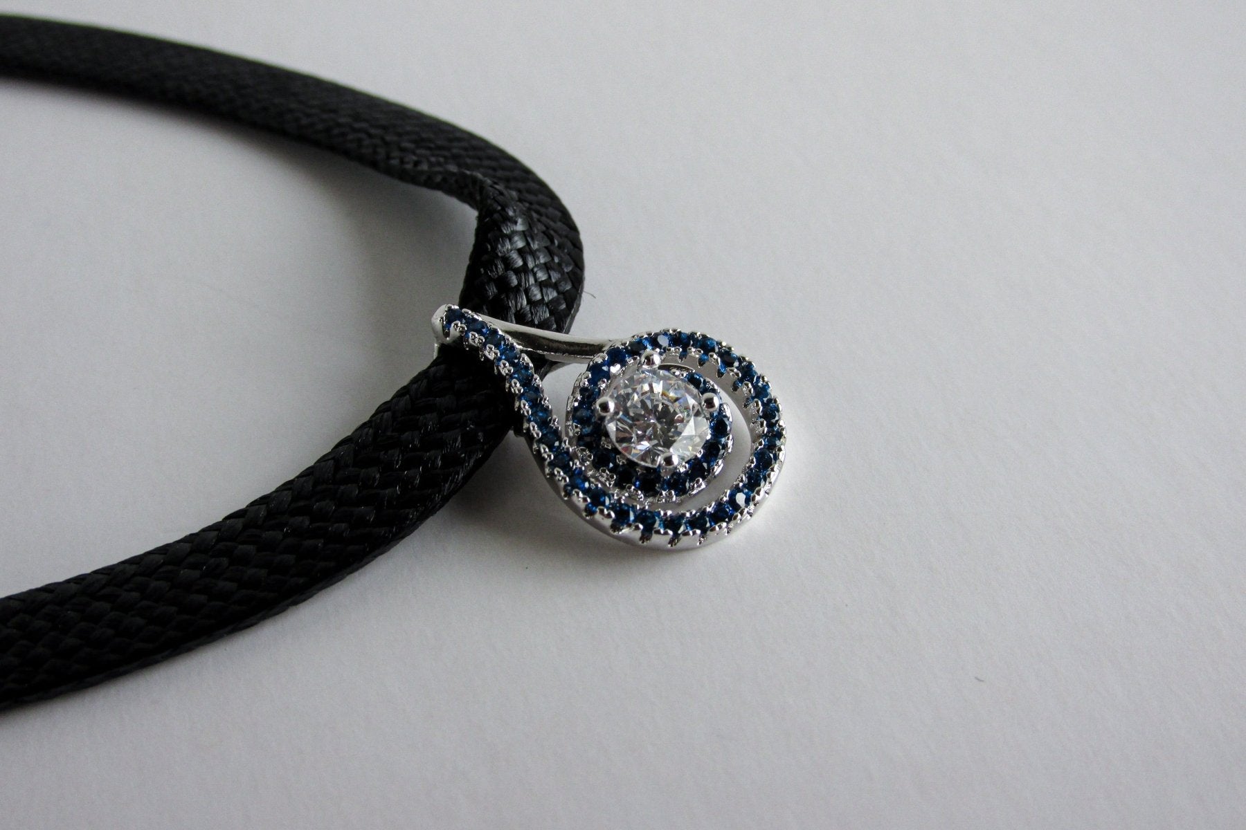 Choker Gota Azul - JOYAS CARATIColganteB144235