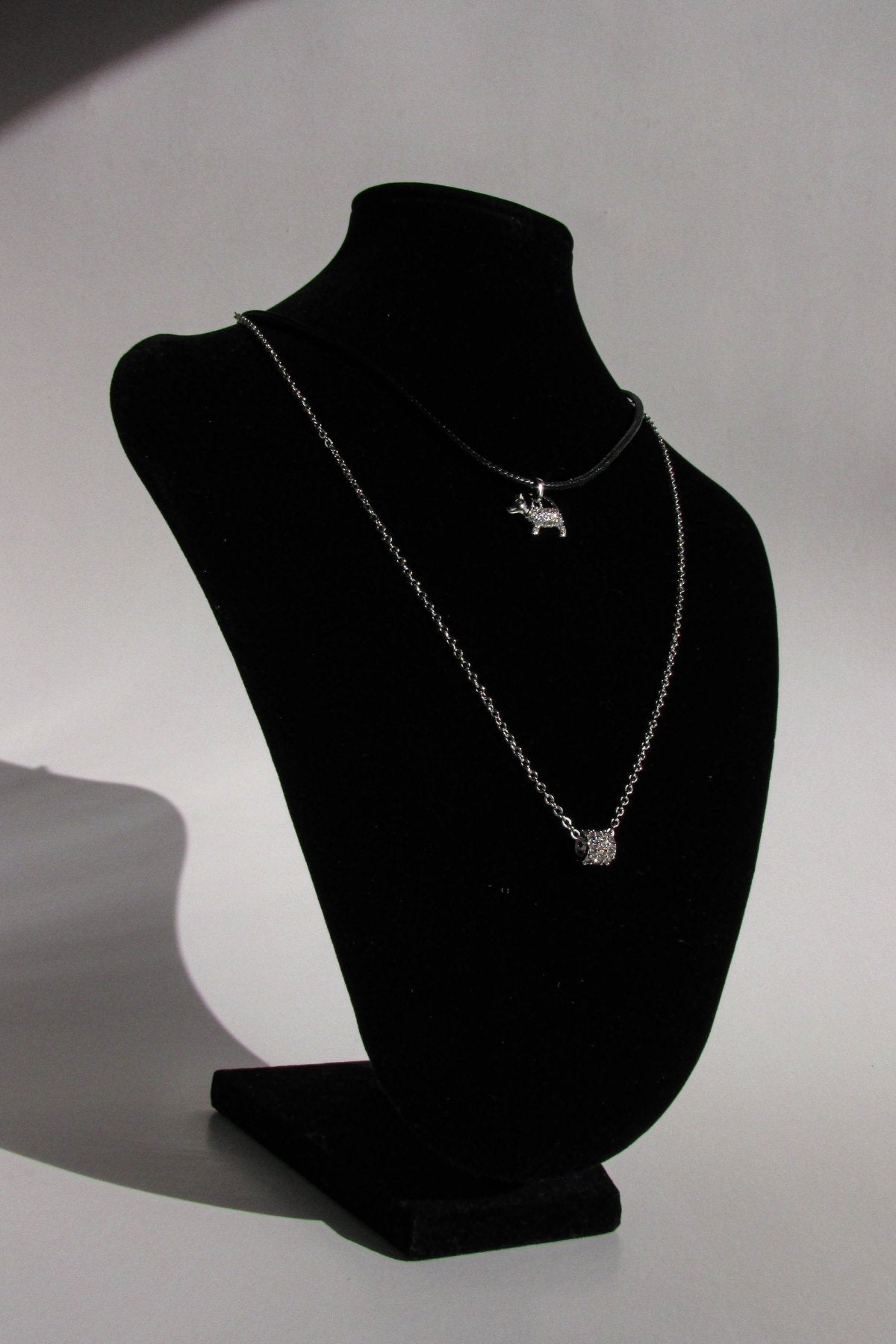 Collar Perrito Zirconia - JOYAS CARATIR877337