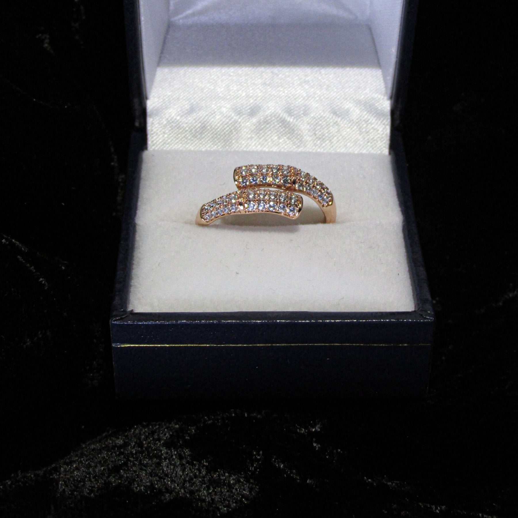 Anillos - Anillo Envolvente Bañado en oro - JOYAS CARATI
