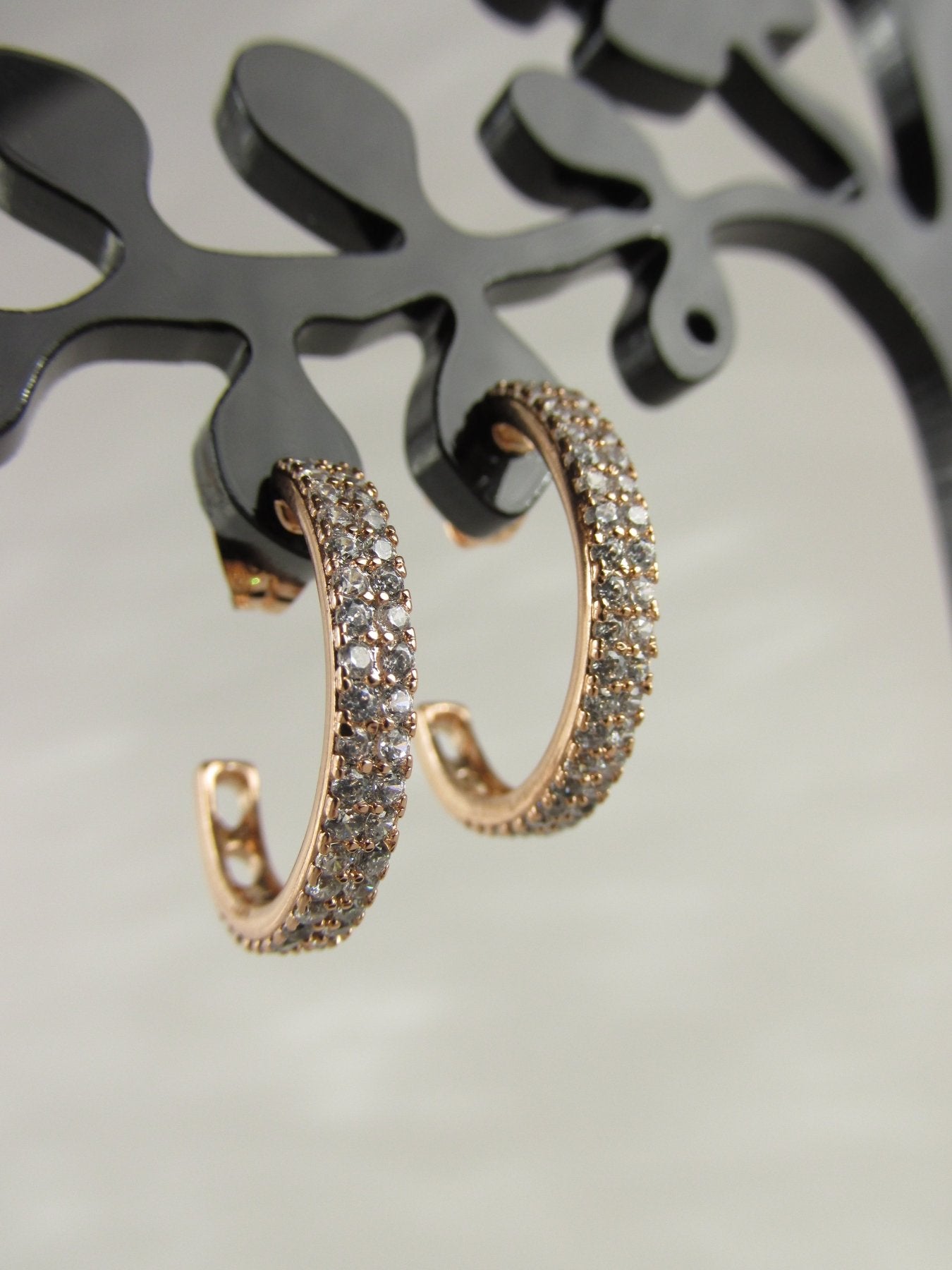 Aros - Argolla Zirconia Heart - JOYAS CARATI