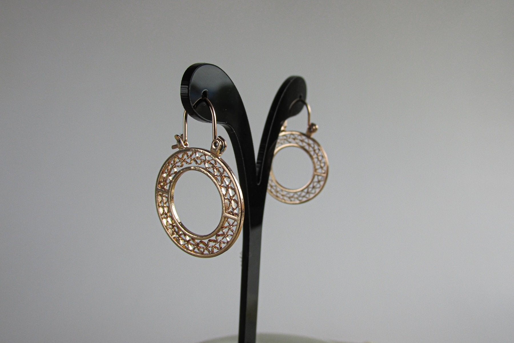 Aros - Aro Argolla Tejido - JOYAS CARATI