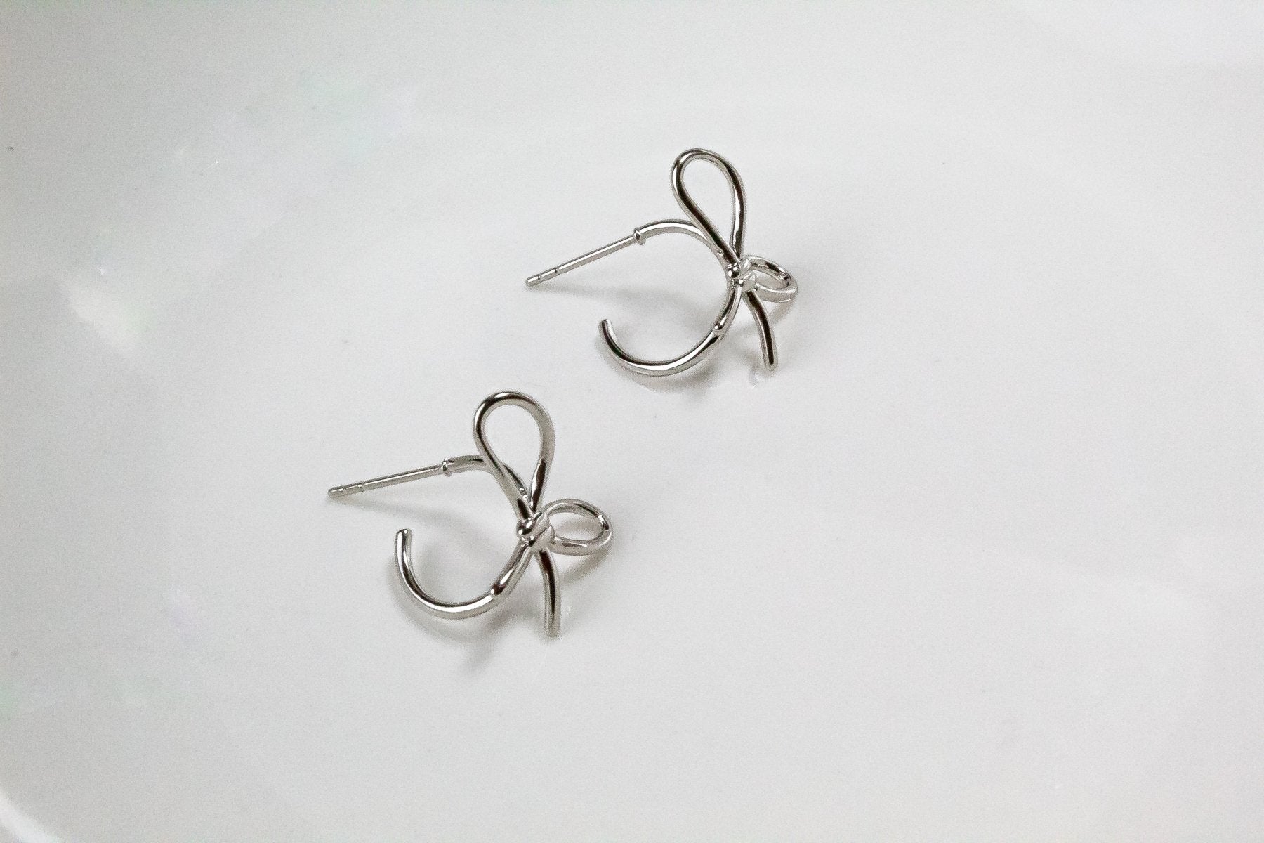 Aros - Aro Cinta Plata - JOYAS CARATI