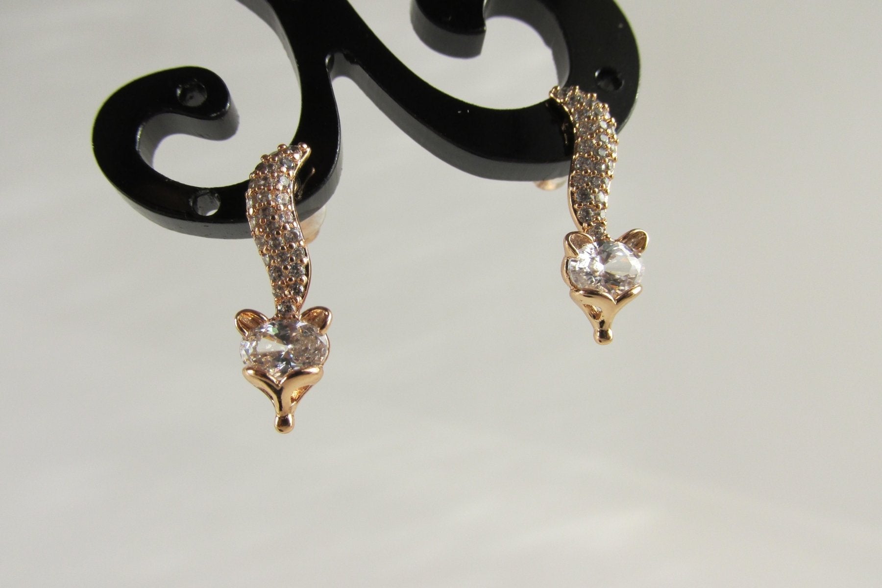 Aros - Aro Colgante Zorro - JOYAS CARATI