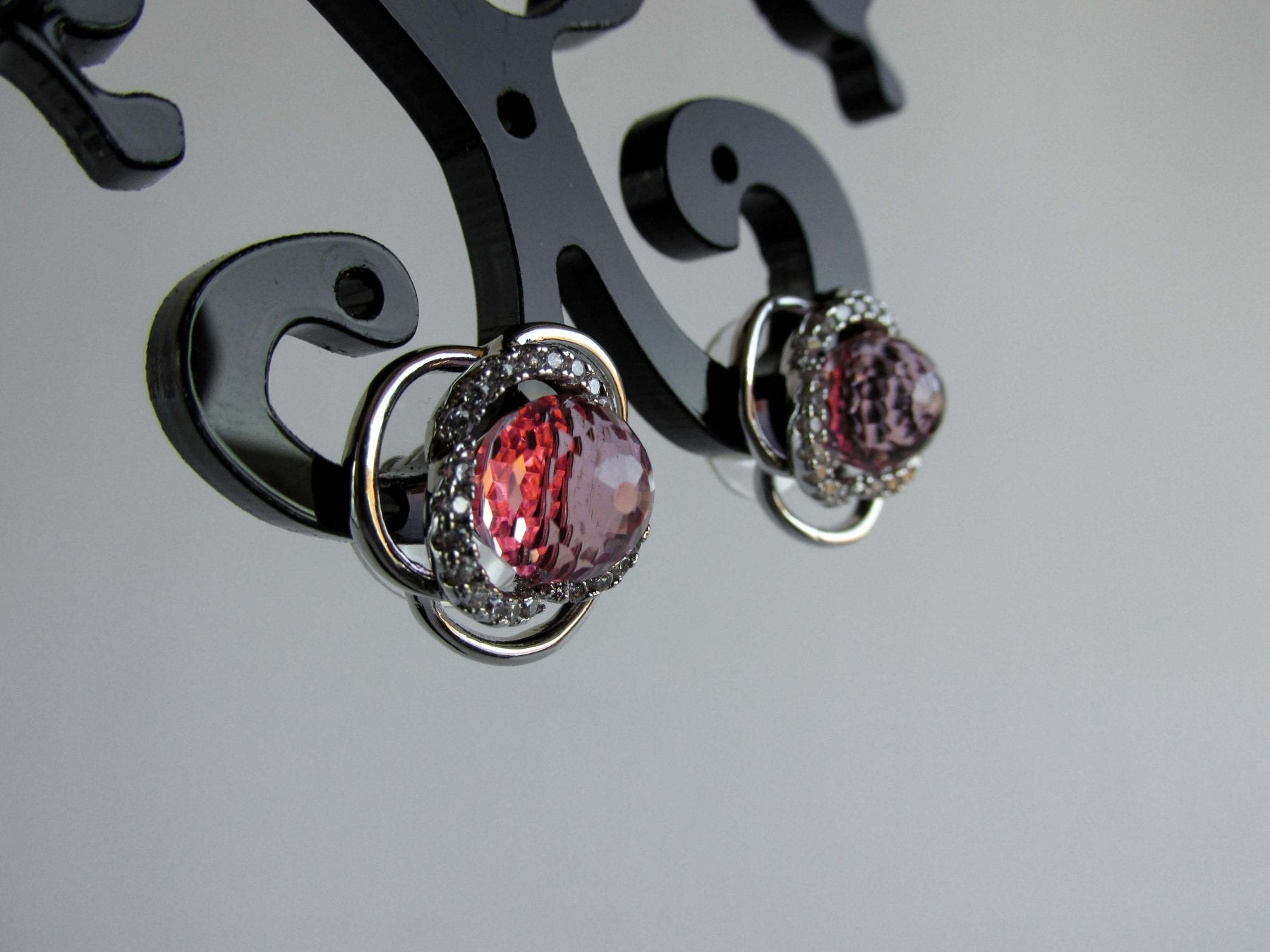 Aros - Aro Flor Rose - JOYAS CARATI