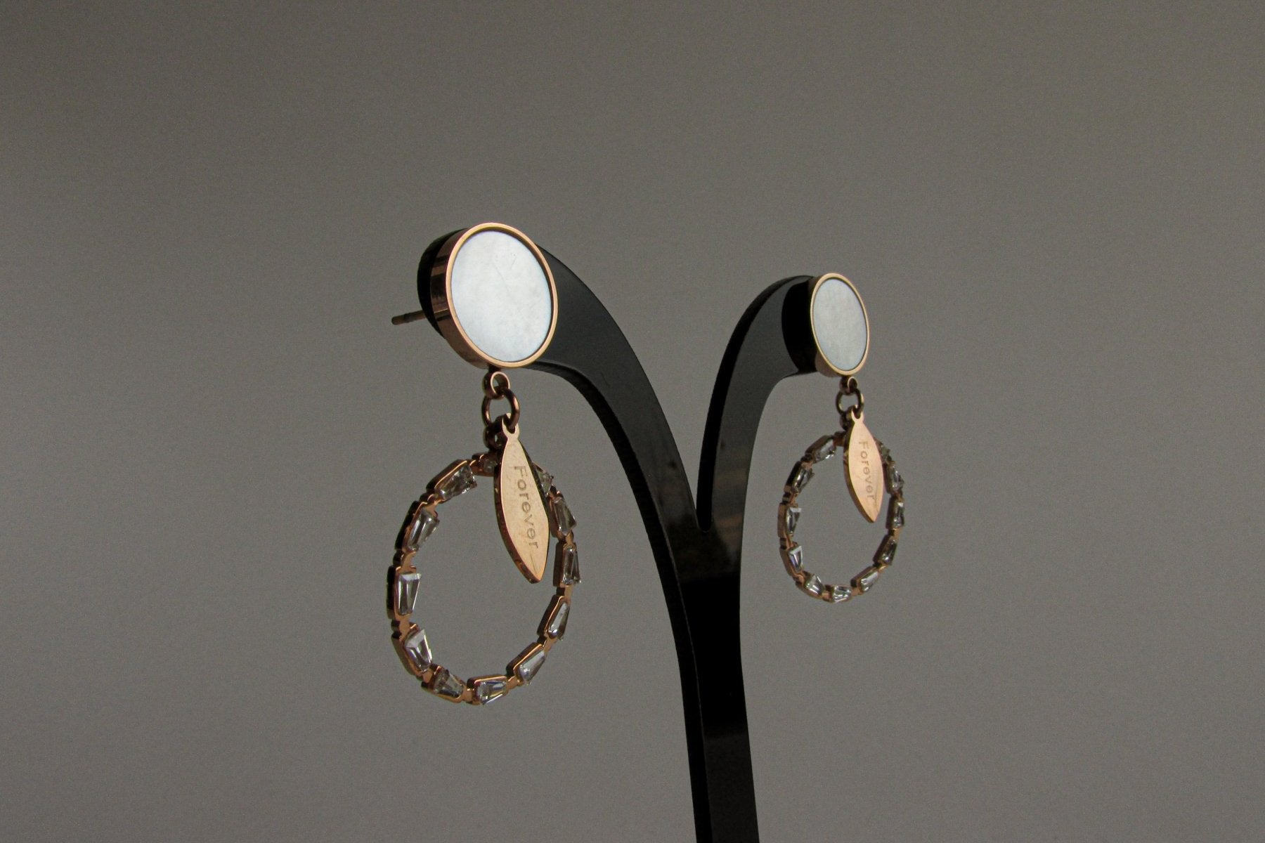 Aros - Aro Forever Dorado - JOYAS CARATI