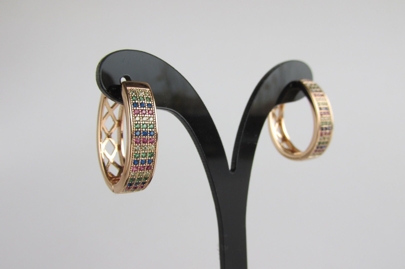 Aros - Aro Huggie Colores - JOYAS CARATI