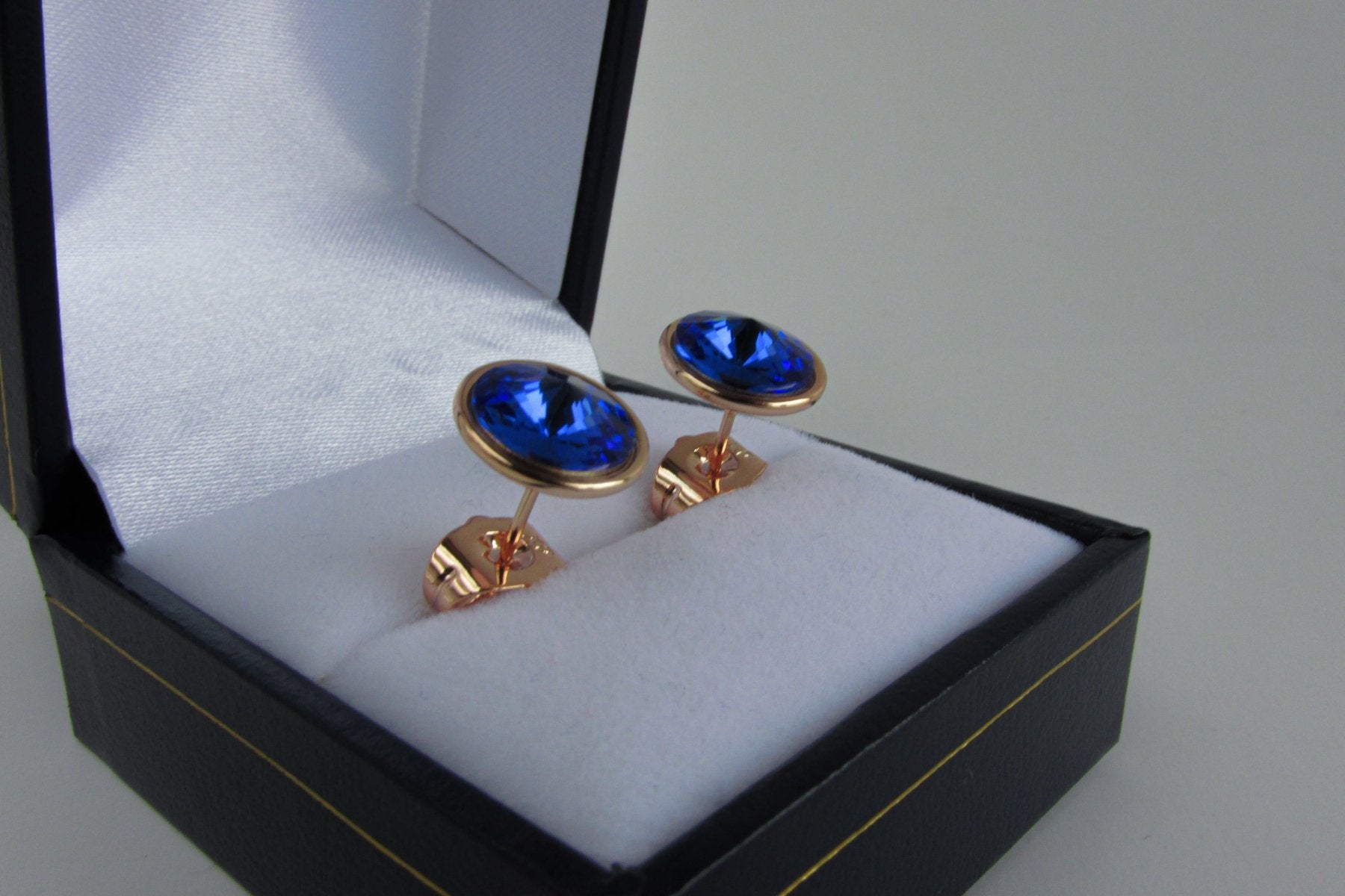 Aros - Aro Punto de Luz Azul - JOYAS CARATI