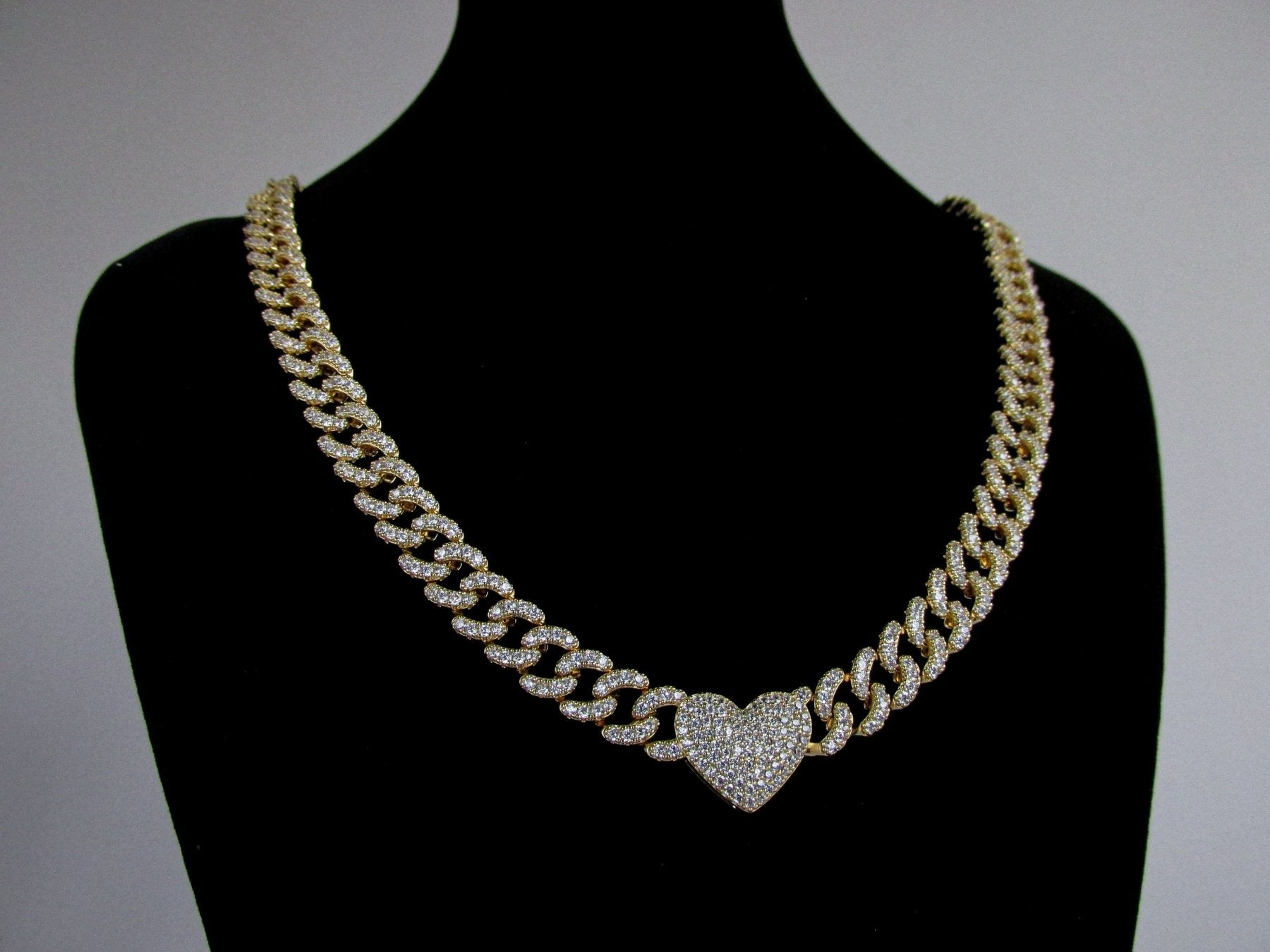Cadena - Cadena Heart Zirconia - JOYAS CARATI