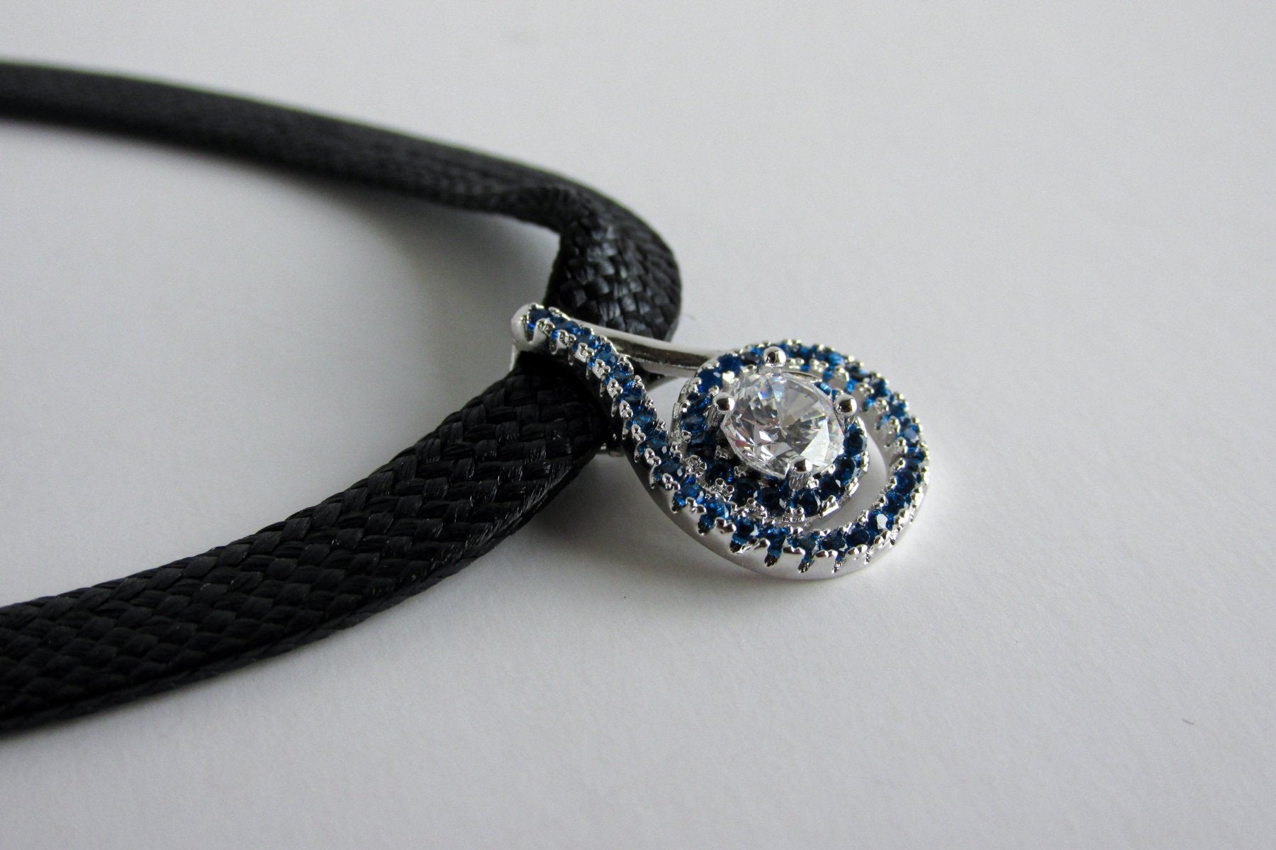 Choker Gota Azul - JOYAS CARATIColganteB144235