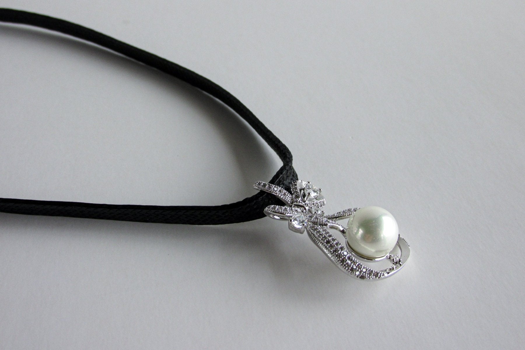 Colgante - Choker Perla Lacada - JOYAS CARATI