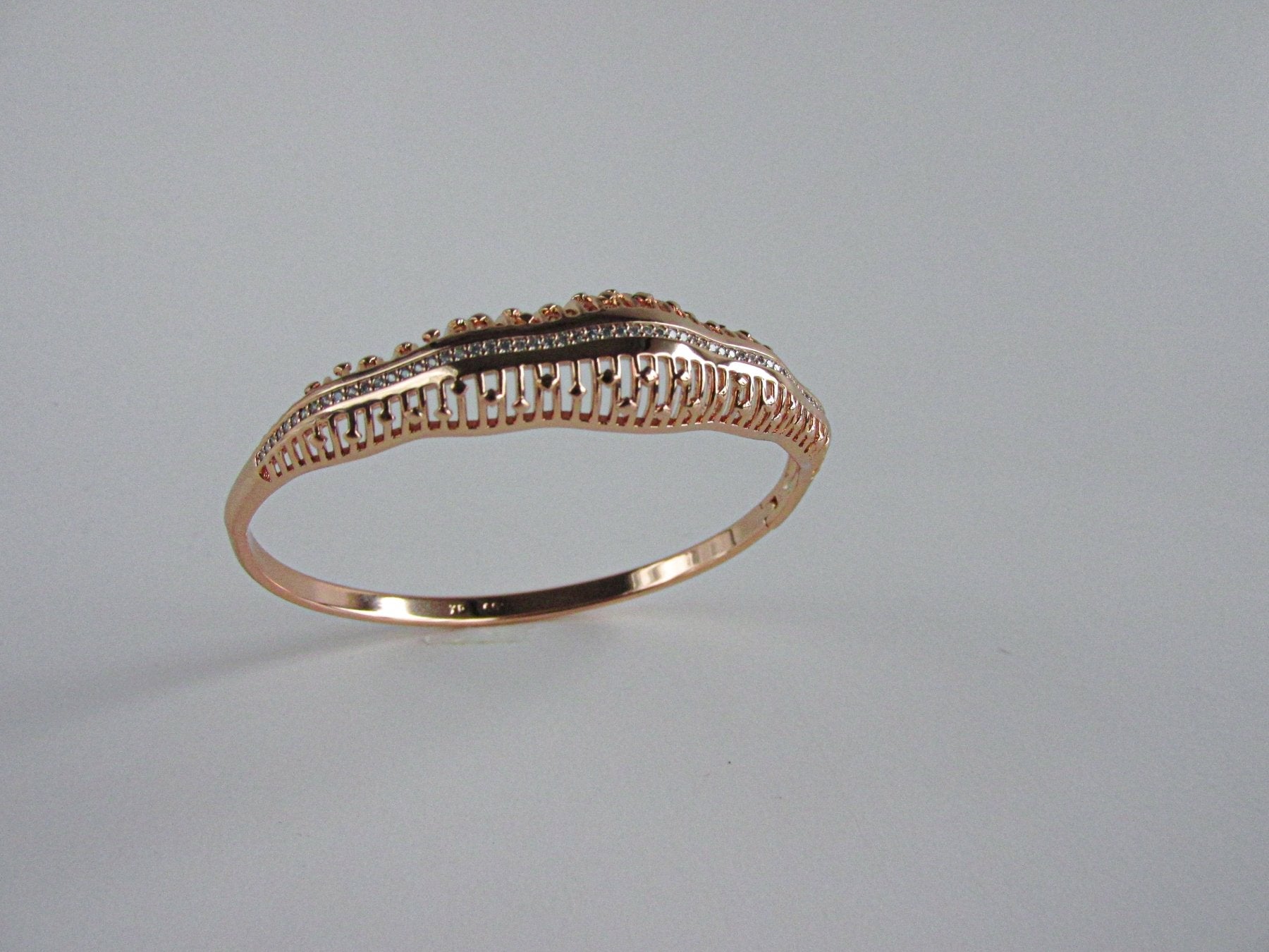 Pulsera Ondas Bañada en Oro - JOYAS CARATIPulseraR1757506